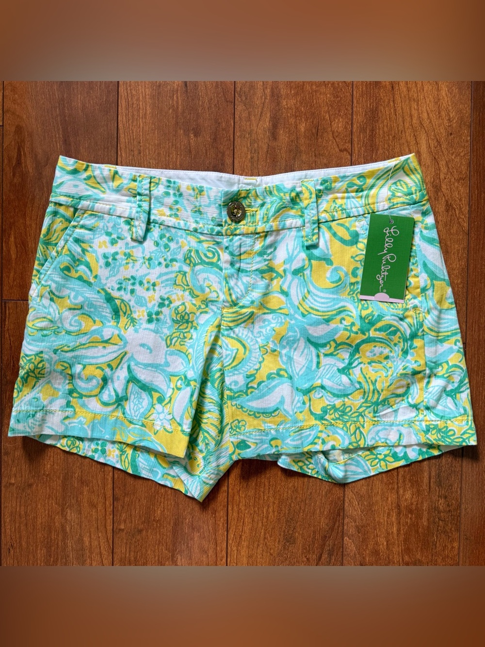NWT Lilly Pulitzer The Callahan Shorts Beach Gypsies Size 00